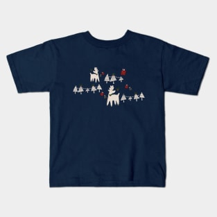 Christmas Reindeer Kids T-Shirt
